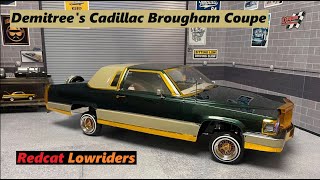 Demitrees Cadillac Brougham Coupe Boulevard Banger Redcat Lowriders [upl. by Leorsiy]