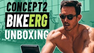 Concept2 BikeErg UNBOXING and REVIEW [upl. by Malanie507]