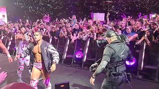 The Acclaimed Rap Entrance AEW All In Wembley 2023 [upl. by Hsiekal]