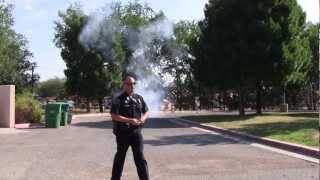 APD SWAT Officer Throws Flash Bang Grenade [upl. by Asile]