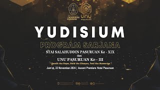 YUDISIUM PROGRAM SARJANA STAI SALAHUDDIN PASURUAN XIX amp UNU PASURUAN III TAHUN 2024 [upl. by Gadmon]