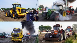 Highlights  Truck amp Tractorpulling Renswoude 2023  Trekkertrek PGJU Renswoude  NL [upl. by Ellezig]