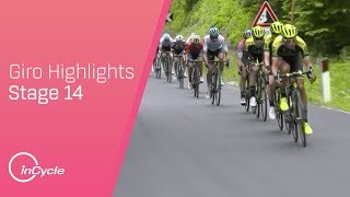 Giro dItalia 2018  Stage 14 Highlights  inCycle [upl. by Haleemaj]