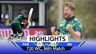 PAK vs IRE Highlights Pakistan vs Ireland Match Highlights  Full Match Highlights [upl. by Airb]