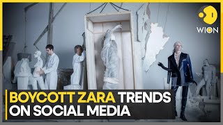 Zara campaign stirs outrage has uncanny resemblance to Gaza destruction  World News  WION [upl. by Aisereht]