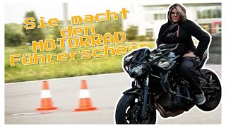 Zünderella in der Fahrschule  Fahrübungen und der schlimmste Kreisverkehr Deutschlands  MotoVlog [upl. by Lydell]