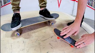 HANDBOARD Vs REAL SKATEBOARD  Game of SKATE [upl. by Nuj808]