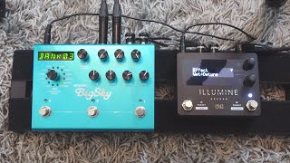 Strymon BigSky vs Neunaber Illumine [upl. by Yrolg]