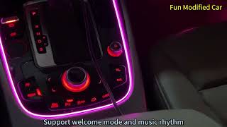 Audi Q5 Ambient light car interiorcar modification essentialambientlight carmodified audi q5 [upl. by Sholem273]