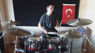 Flört İZMİR MARŞI  Drum Cover [upl. by Sindee473]