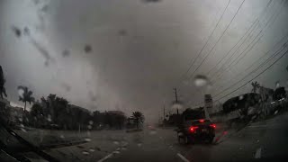 Strong Tornado Hits Palm Beach Gardens Florida  April 29 2023 [upl. by Maison486]