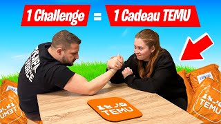 1 CHALLENGE  1 CADEAU TEMU pour ma COPINE [upl. by Enilkcaj203]