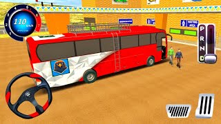 Public Coach Driving Simulator Game  Bus Driver Gameplay Bus Game  Android Gameplay [upl. by Postman]