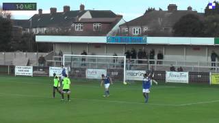 Wealdstone FC vs Met Police 071213 [upl. by Aicilaanna]