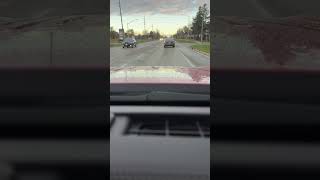 London Area Bad Drivers  BMW driver makes illegal left stops in turn lane amp stops other drivers [upl. by Kliment905]