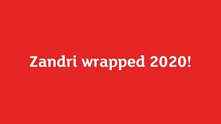 Zandri wrapped 2020 [upl. by Atsocal]