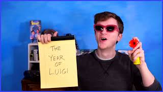 Scott The Woz Blows His Horn for 1 Hour Year of Luigi  Wii U [upl. by Fitton140]