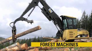 Caterpillar Forestry Product Line [upl. by Dryden]