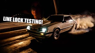 NASTY BURNOUT LineLock Install and Testing [upl. by Esenaj]