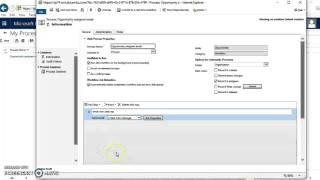 Microsoft Dynamics CRM Workflow Tutorial [upl. by Latreese61]