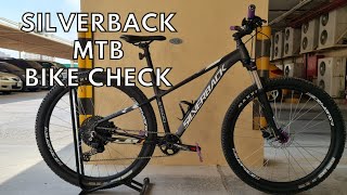 SILVERBACK STRIDE EXPERT MTB BIKE CHECK [upl. by Etnovert608]