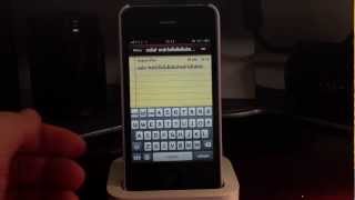 Ikeywi pouvoir avoir une quatrième ligne sur sont clavier iPhoneiPodtouch [upl. by Alikee]