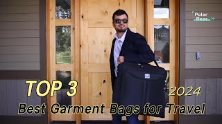 TOP 3 Best Garment Bags for Travel 2024 [upl. by Jonina]