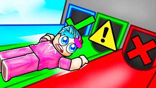 Ne CHOISIS PAS le MAUVAIS TOBOGGAN dans ROBLOX [upl. by Youngran]