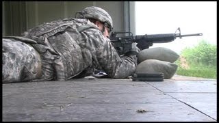 US Army Africa – M16 Rifle Marksmanship Training [upl. by Hendrix]