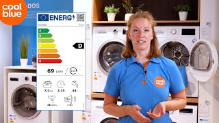 Was steht auf dem Energielabel von einer Waschmaschine [upl. by Lodge584]