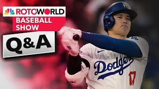 Fantasy MLB QampA w Eric Samulski and James Schiano 62524  Rotoworld Baseball Show  NBC Sports [upl. by Ydnir701]