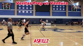 ANDY with VERITAS PREP vsVENTURA HIGH  Sierra Canyon Full Showcase  Andys game as starter [upl. by Irvin]