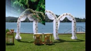 Ideas de la decoración del arco de la boda [upl. by Assenov]