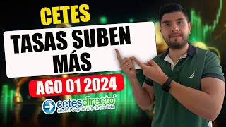 Actualización semanal de CETES DIRECTO 01 AGOSTO 2024 🏦 [upl. by Rennold]