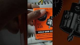 Hole saw cutter shorts electrician cpowerchange [upl. by Daune862]