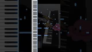 Drowning Love  Chasing Kou  Piano Cover TutorialVisualizer shorts pt 4 [upl. by Anauqahs]