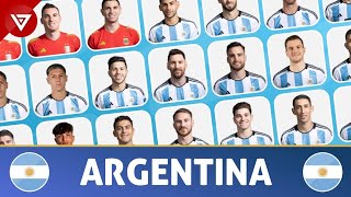 🇦🇷 ARGENTINA Full Squad 2024  FIFA Matchday v Costa Rica El Salvador March 2024  Copa America 2024 [upl. by Valaree]