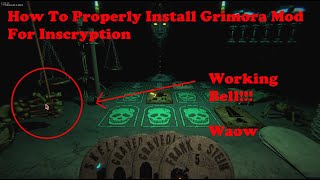 How to Install  Inscryption Grimora Mod  or any Inscryption Mod [upl. by Rese135]