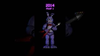 The Evolution of Animatronic BunniesRabbits in the FNAF Series fnafseries shorts fnaf [upl. by Eusoj]