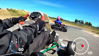 Tony Kart Rotax 125 Practice 1 at KartodromoAfidnes by Minoas Mathioudakis 160521 [upl. by Nayab]