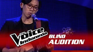 Mahawaditra quotUnawarequot I The Blind Audition I The Voice Indonesia 2016 [upl. by Lasley]