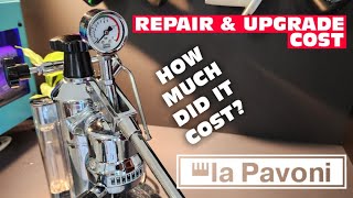 La Pavoni Europiccola Rebuild amp Upgrade Cost [upl. by Eissak470]