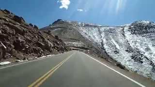 Dashcam Video of the Drive up Pikes Peak Colorado [upl. by Anileva]