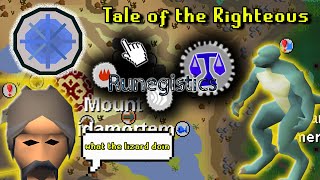 OSRS QUICK and SIMPLE Tale of the Righteous Quest Guide  2022  IRONMAN FRIENDLY [upl. by Lebna313]