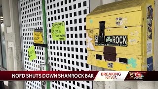 NOFD Shamrock Bar was concern for life and safety [upl. by Hgiellek]