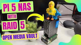 How To Setup RAID 5 using OpenMediaVault OMV on a Raspberry PI  Radxa Penta Sata Hat [upl. by Naam]