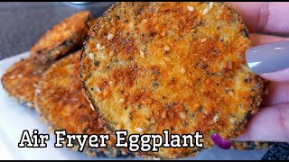 Air Fryer Eggplant Fries  How to Cook Eggplant in the Air Fryer [upl. by Rafat96]