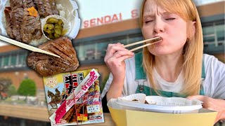 I Tried Japan’s Magic SELFHEATING Bento🔥😳  Sendai Gyutan Ekiben [upl. by Madai720]