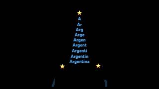 ⭐️Arge🇦🇷ntina⭐️ [upl. by Anaul412]