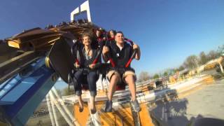 Gatekeeper at Cedar Point  onride POV [upl. by Llenrup]